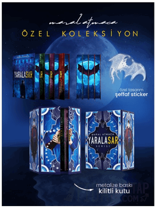 Yaralasar Serisi - Yan Boyamalı Kilitli Koleksiyon Kutu (Ciltli) Maral