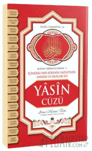 Yasin Cüzü Orta Boy Ahmet Mahmut Ünlü