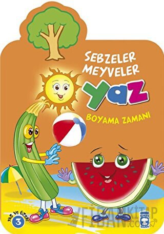 Yaz Boyama Zamanı - Sebzeler Meyveler