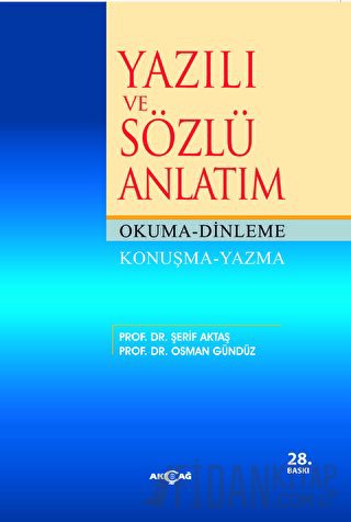 Yazılı ve Sözlü Anlatım Osman Gündüz