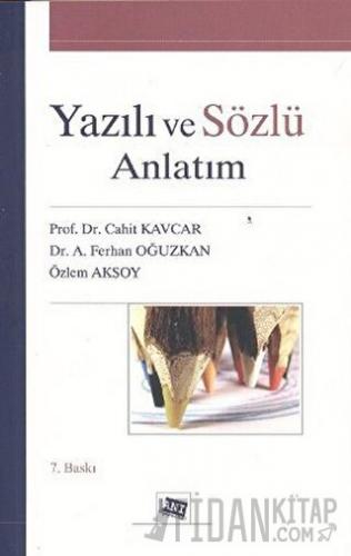 Yazılı ve Sözlü Anlatım