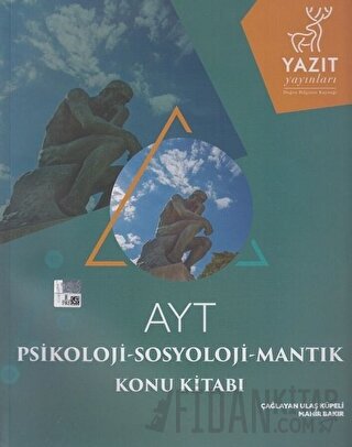 Yazıt YKS AYT Psikoloji Sosyoloji Mantık Konu Kitabı