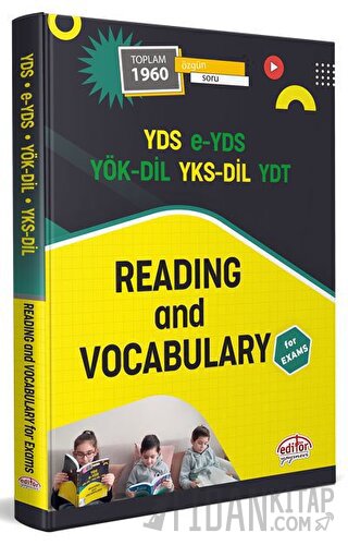 YDS, e-YDS, YÖK-DİL, YKS-DİL, YDT Reading And Vocabulary For Exams Kol