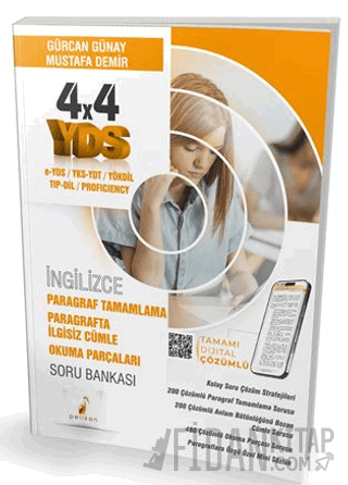 YDS İngilizce 4x4 Paragraf Tamamlama Paragrafta İlgisiz Cümle Okuma Parçaları Soru Bankası