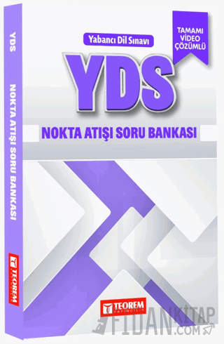 YDS Nokta Atışı Soru Bankası - Tamamı Video Çözümlü