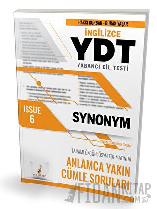 YDT İngilizce Synonym Issue 6 Kolektif