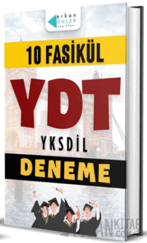 YDT YKSDİL 10 Fasikül Deneme Erkan Önler