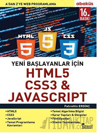 Yeni Başlayanlar İçin HTML5, CSS3 ve Javascript