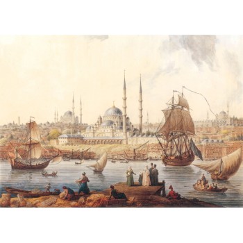 Yeni Camii ve İstanbul Limanı (Poster)