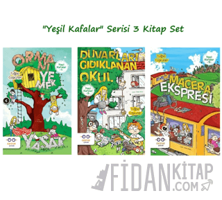 Yeşil Kafalar Serisi 3 Kitap Set