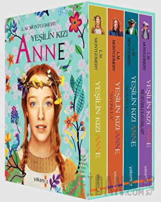 Yeşilin Kızı Anne (4 Kitap) L. M. Montgomery
