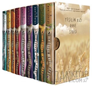 Yeşilin Kızı Anne - 9 Kitap Kutulu Set (Ciltli) L. M. Montgomery