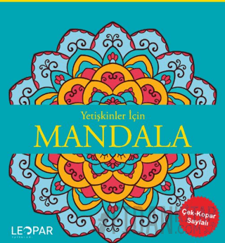 Yetişkinler İçin Mandala-Mavi