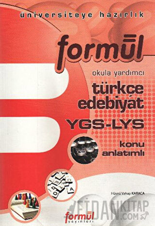 YGS-LYS Türkçe-Edebiyat Konu Anlatımlı Hüsnü Vahap Karaca
