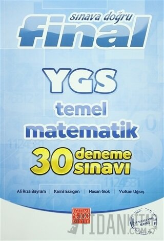 YGS Temel Matematik 30 Deneme Sınavı Ali Rıza Bayram