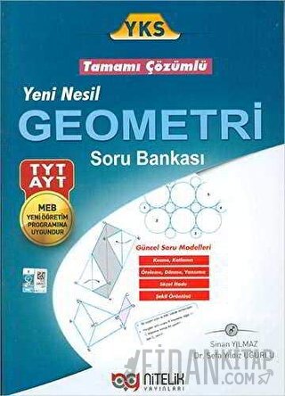 YKS TYT - AYT Yeni Nesil Geometri Tamamı Çözümlü Soru Bankası Sefa Yıl
