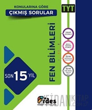 YKS TYT Fen Bilimleri Son 15 Yıl Konularına Göre Çıkmış Sorular Soru B