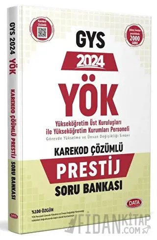 YÖK Üst Kuruluşları ile YÖK Personeli GYS Prestij Soru Bankası - Karekod Çözümlü