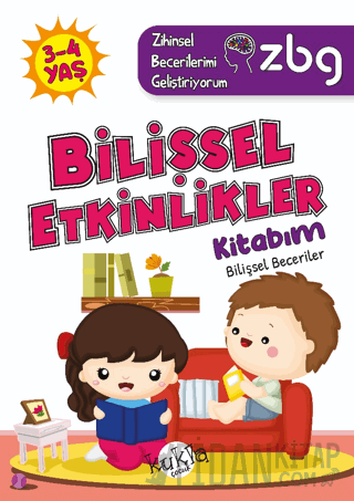 ZBG 3-4 Yaş Bilişsel Etkinlikler Kitabım Buçe Dayı