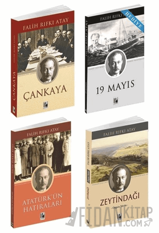 Zeytindağı - Çankaya Atatürk'ün Hatıraları Seti - 4 Kitap Takım (19 Mayıs Kitabı Hediyeli)