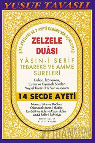 Zezele Duası - Yasin-i Şerif Tebareke ve Amme Sureleri (Dergi Boy) (D32)
