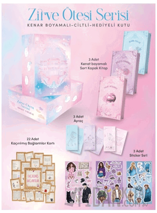 Zirve Ötesi Serisi Yan Boyamalı (3 Kitap Kutulu Set) (Ciltli) Adora Ya