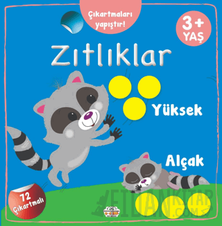 Zıtlıklar Yüksek - Alçak Çıkartmaları Yapıştır