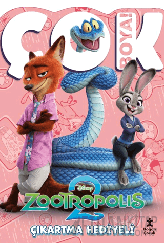 Zootropolis 2: Çok Boya! - Çıkartmalı Dev Boyama Kitabı Kolektif