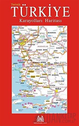 Turistik Türkiye Karayolları Haritası Derleme